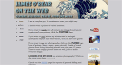 Desktop Screenshot of jamesorear.com